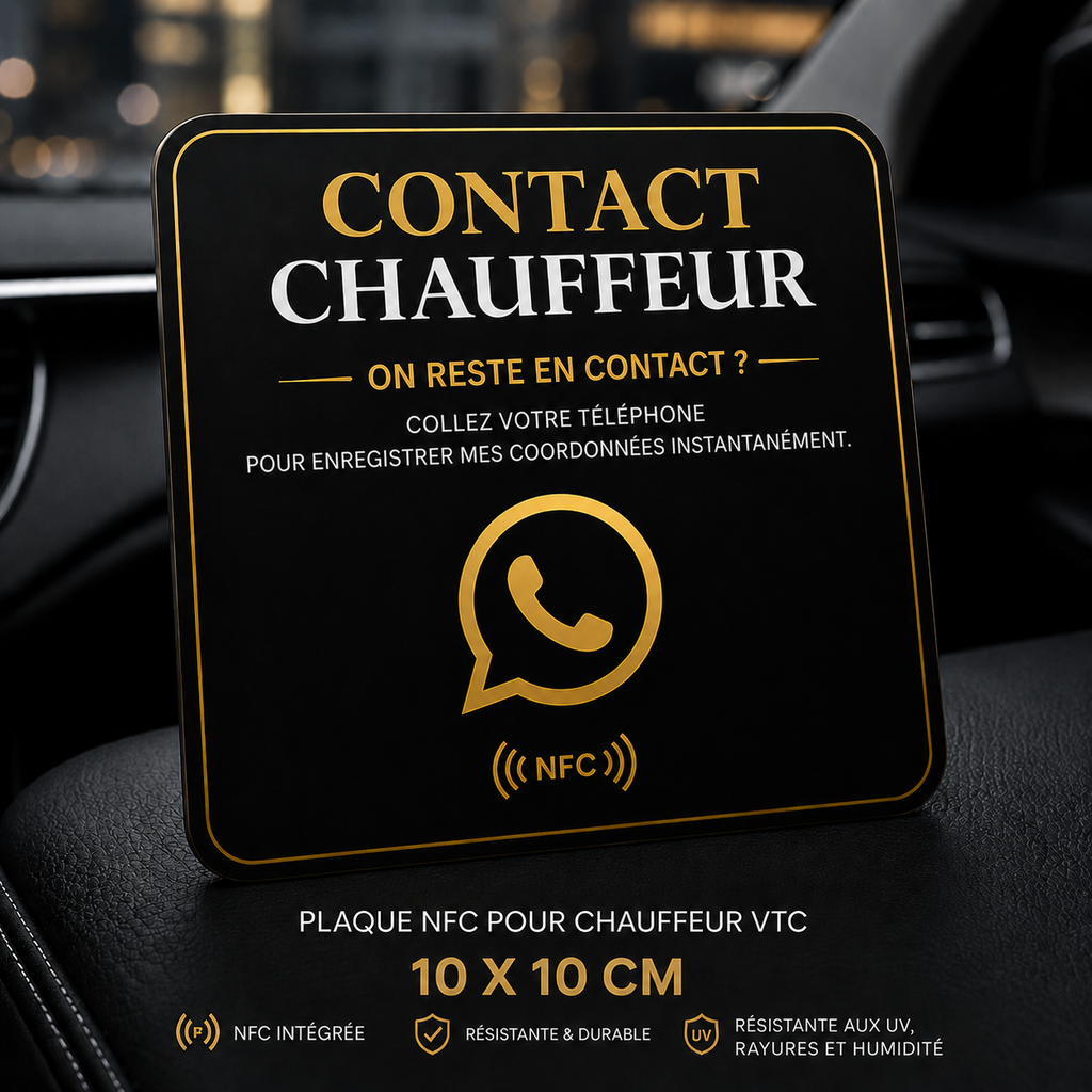 Plaque NFC - Augmentez vos revenus !